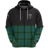 Henderson Ancient Clan Half Of Tartan Zipper Hoodie